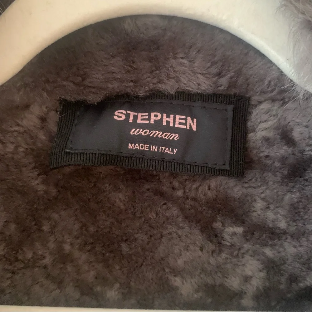 NWOT STEPHEN real Leather Jacket // Sz 44